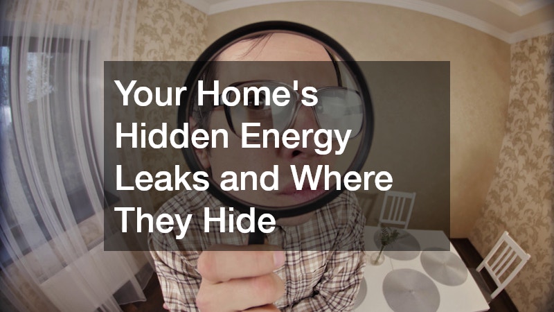 Your Home’s Hidden Energy Leaks and Where They Hide