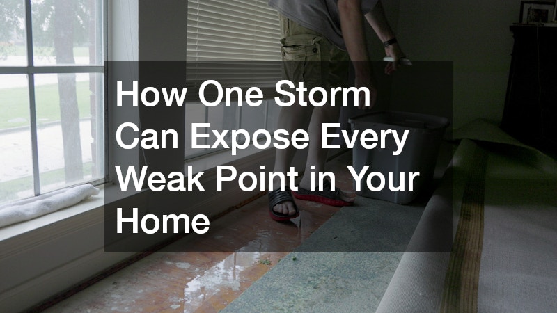 How One Storm Can Expose Every Weak Point in Your Home