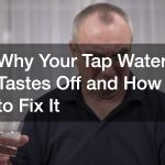 Why Your Tap Water Tastes Off and How to Fix It