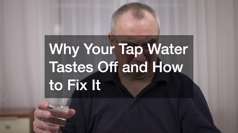 Why Your Tap Water Tastes Off and How to Fix It