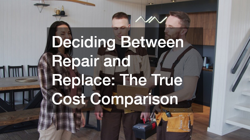 Deciding Between Repair and Replace: The True Cost Comparison