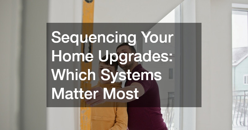 Sequencing Your Home Upgrades: Which Systems Matter Most