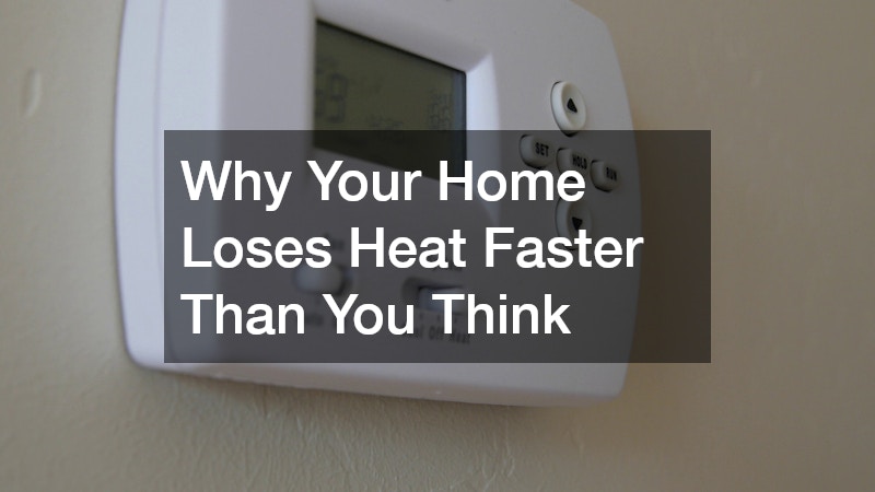 Why Your Home Loses Heat Faster Than You Think